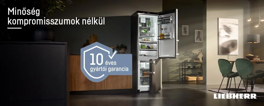 Liebherr 10 év garancia